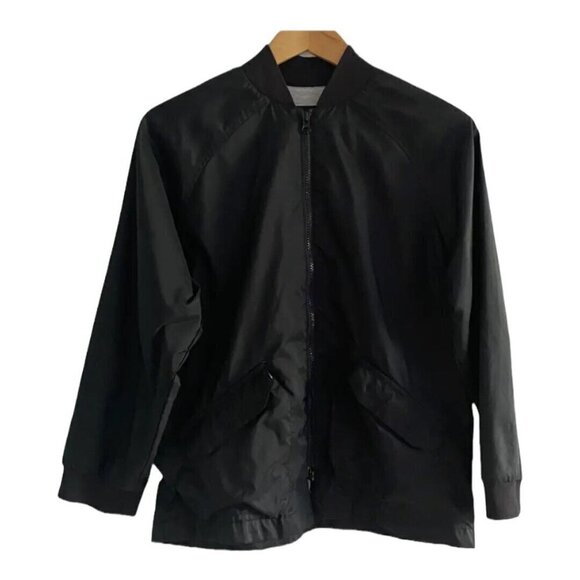 Nike Boys Black Lightweight Lined Bomber Jacket Medium US 12 - Picture 2 of 10